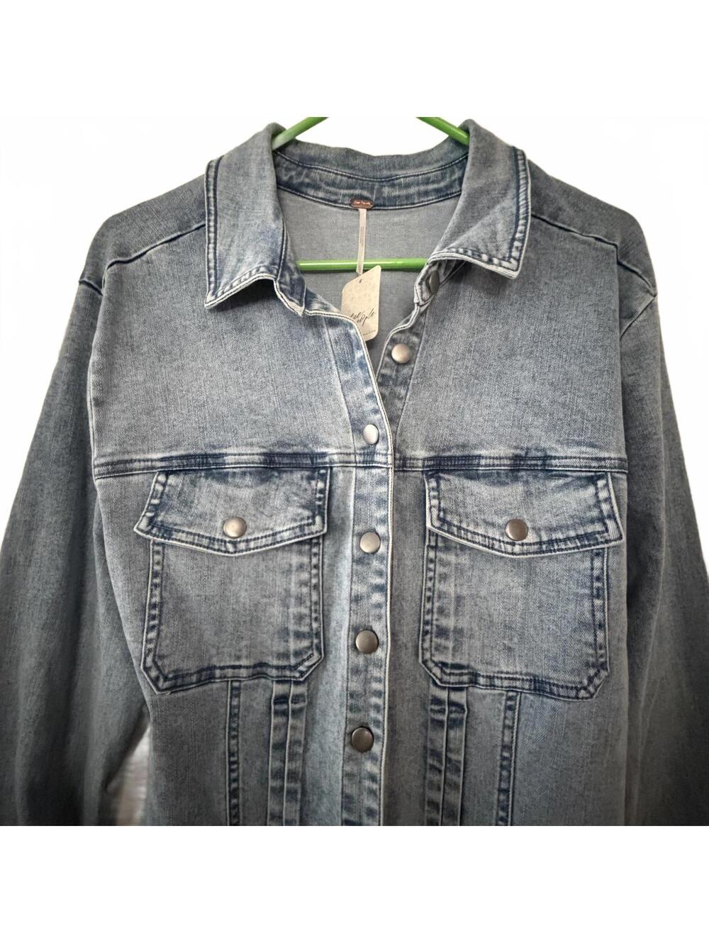 NWT Free People Roadhouse Mini Dress size XL - Picture 4 of 9